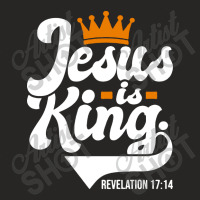 Jesus Is King Revelation Ladies Fitted T-shirt | Artistshot