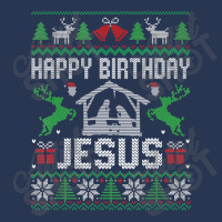 Christmas Outfit Happy Birthday Jesus Holiday Ugly Sweater Men Denim Jacket | Artistshot