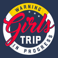 Warning Girls Trip In Progress Weekend Party Vacation T Shirt Men Denim Jacket | Artistshot