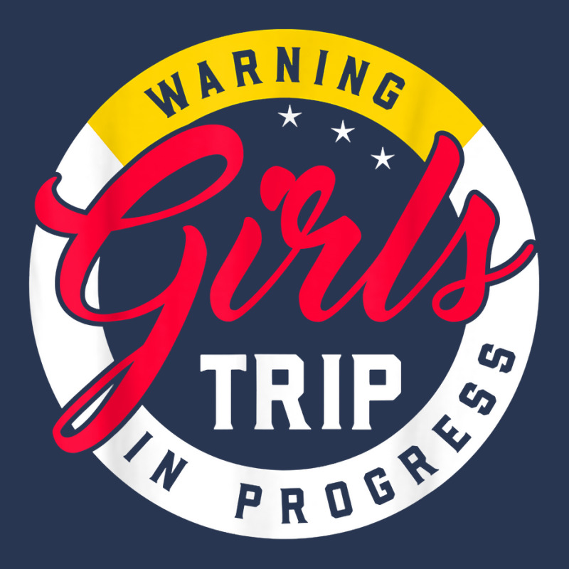 Warning Girls Trip In Progress Weekend Party Vacation T Shirt Men Denim Jacket | Artistshot