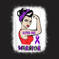 Strong Woman Clipart Alpha 1 Antitrypsin Deficiency Warrior T Shirt T-shirt | Artistshot