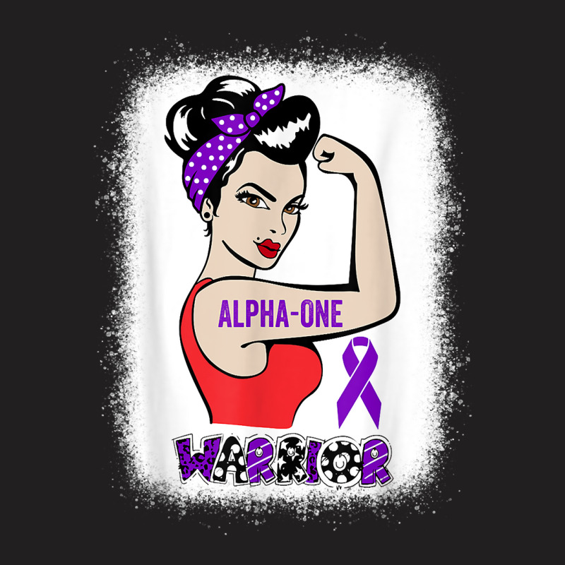 Strong Woman Clipart Alpha 1 Antitrypsin Deficiency Warrior T Shirt T-shirt | Artistshot