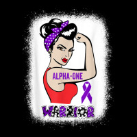 Strong Woman Clipart Alpha 1 Antitrypsin Deficiency Warrior T Shirt Adjustable Cap | Artistshot