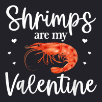 Shrimp Valentines Day Design Shrimp Lover Cool Crustacean T Shirt Unisex Sherpa-lined Denim Jacket | Artistshot