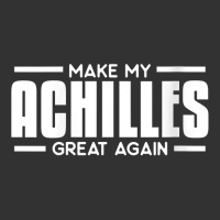 Womens Make My Achilles Great Again Funny Tendon Heel Recovery V Neck Baby Bodysuit | Artistshot