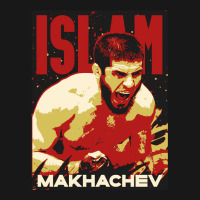 Islam Makhachev Mma Art Gifts Flannel Shirt | Artistshot