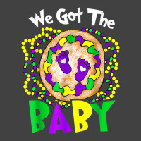 We Got The Baby Funny Mardi Gras For Mom Dad T Shirt Vintage T-shirt | Artistshot