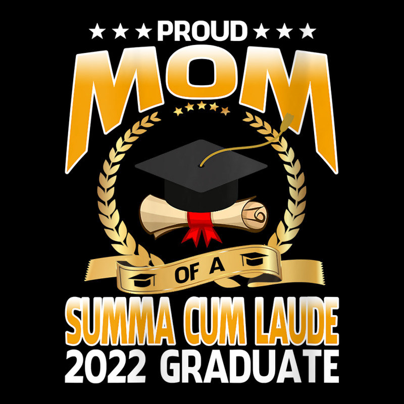 Womens Proud Mom Of A Summa Cum Laude 2022 Graduate V Neck T Shirt Graphic T-shirt | Artistshot