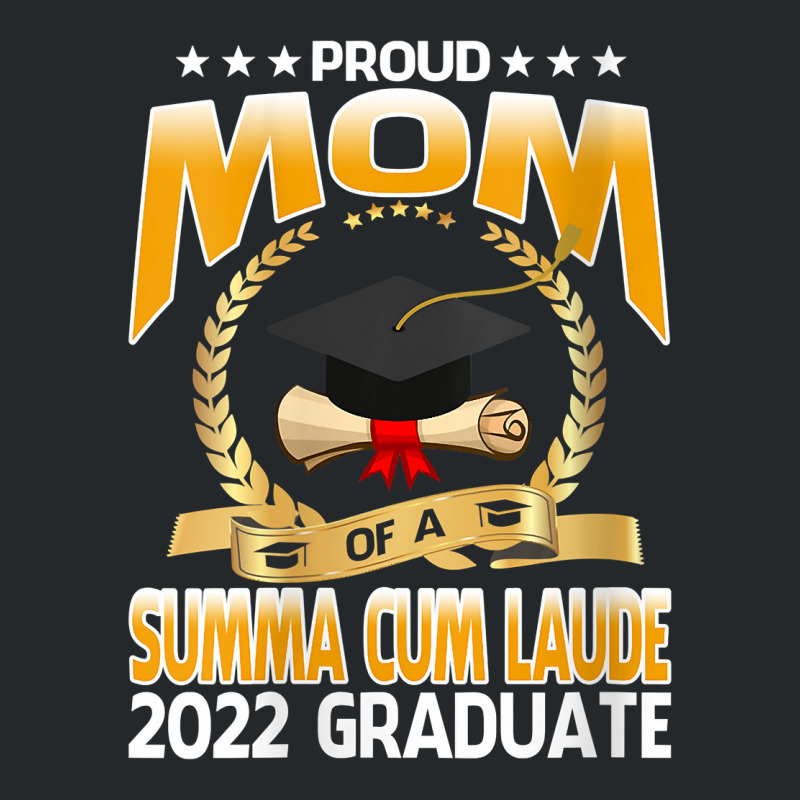 Womens Proud Mom Of A Summa Cum Laude 2022 Graduate V Neck T Shirt Crewneck Sweatshirt | Artistshot