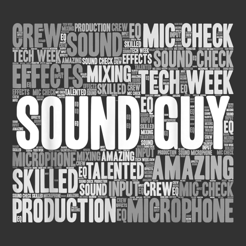 Sound Guy Sound Engineer Theater Stage Crew Production T Shirt Baby Bodysuit | Artistshot