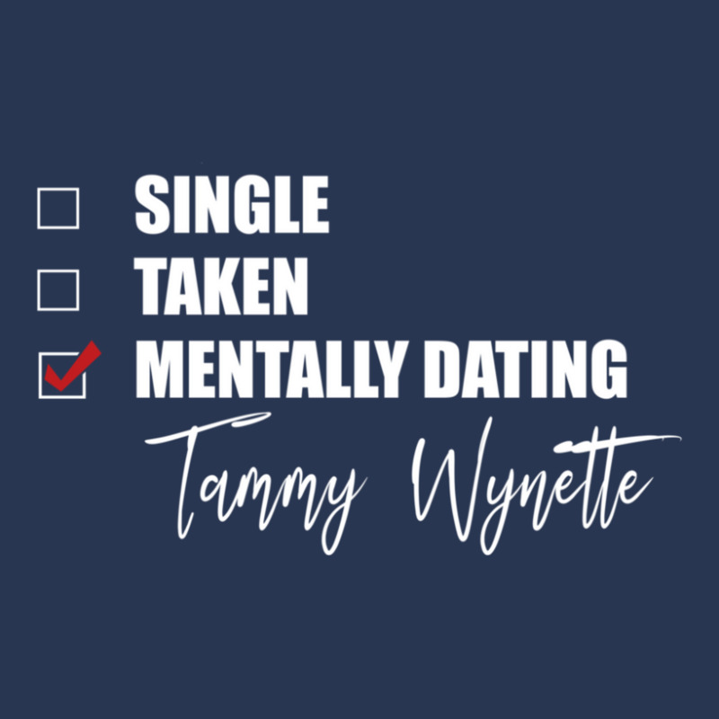 Mentally Dating Tammy Wynette 1 Ladies Denim Jacket by LynneVickie | Artistshot