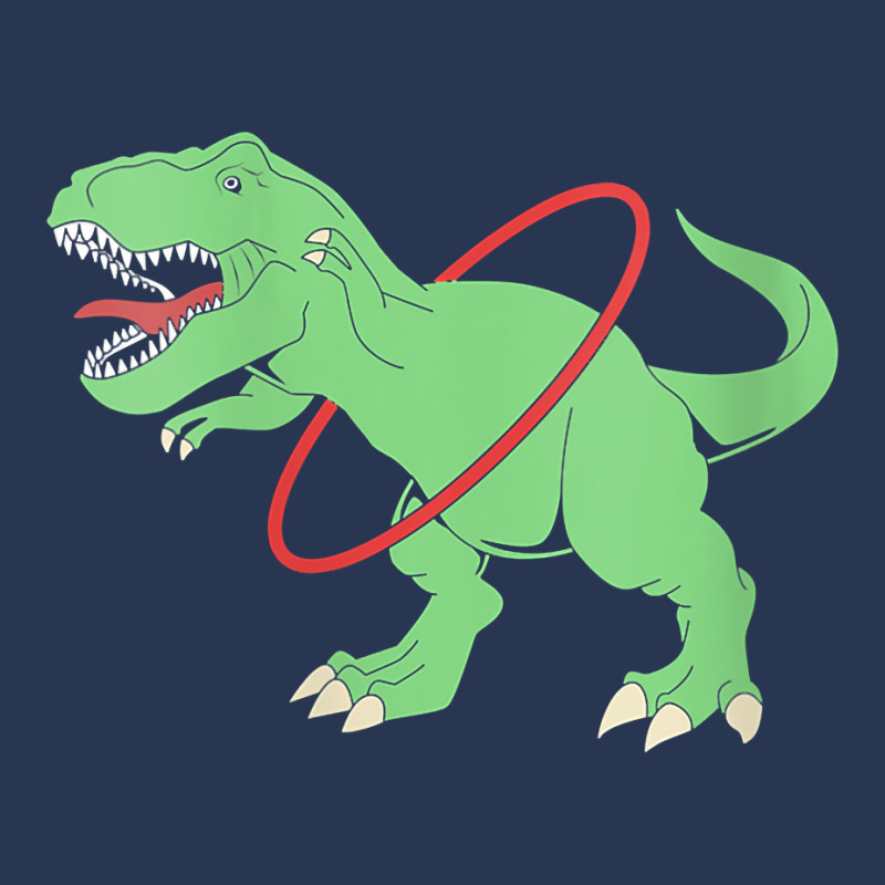 Womens Trex Dinosaur Hula Hooper Hula Hoop V Neck T Shirt Men Denim Jacket | Artistshot