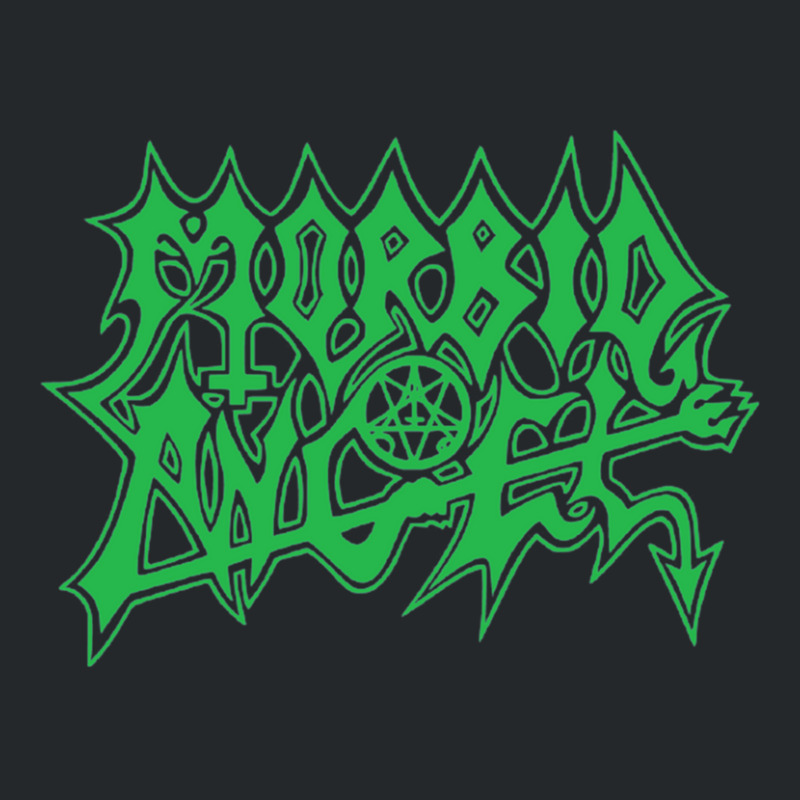 Morbid Angel (transparent) Domination Green Crewneck Sweatshirt by MiltonLane | Artistshot