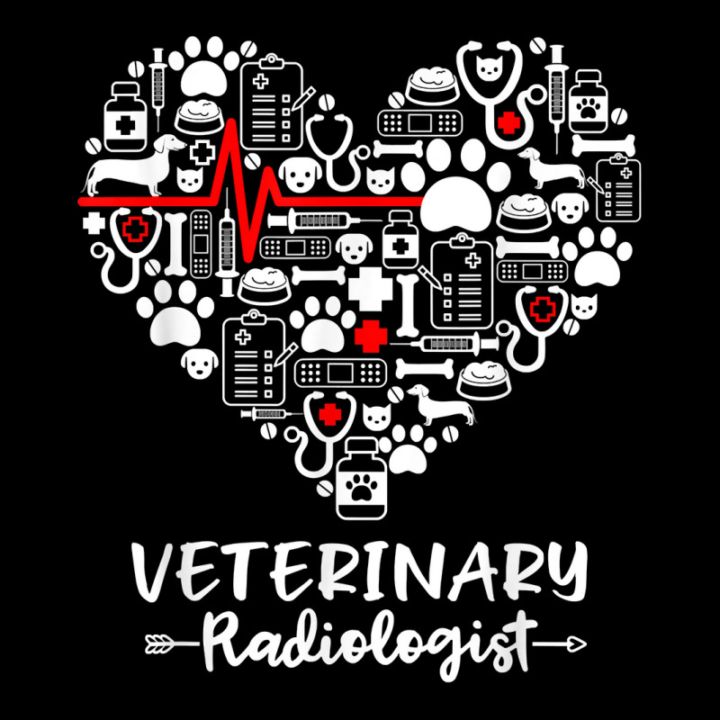 Veterinary Radiologist Heart Funny Veterinary T Shirt Adjustable Cap by delredske | Artistshot