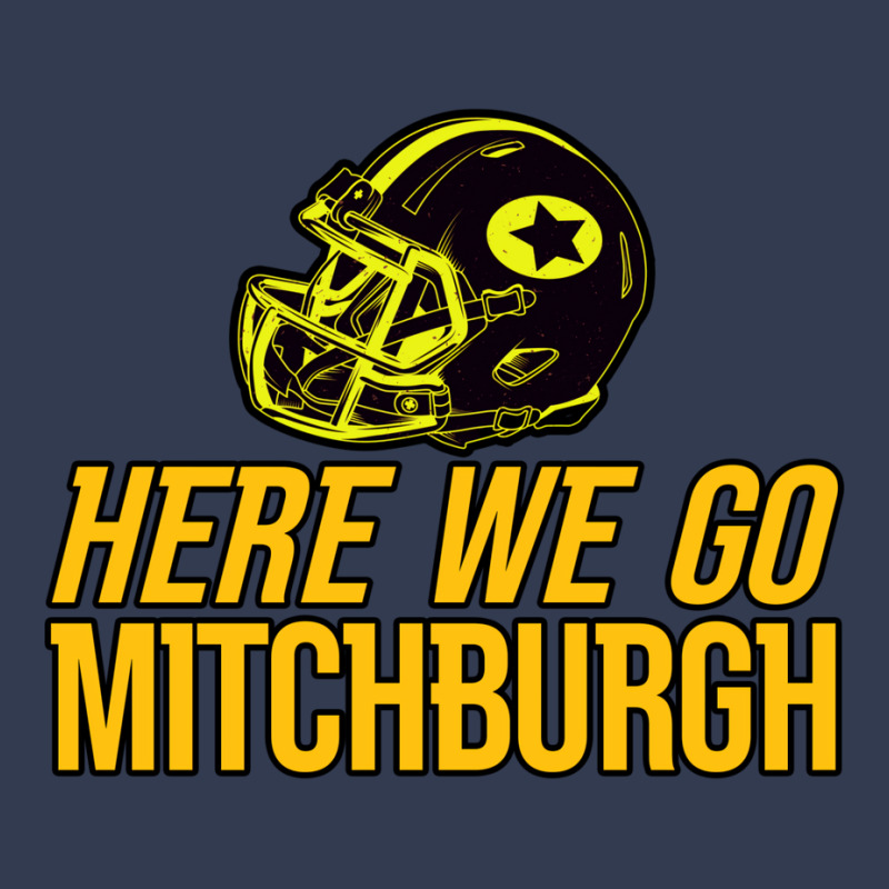 Mitchburgh   Here We Go   Gifts For Steelers Fans V-neck Tee | Artistshot