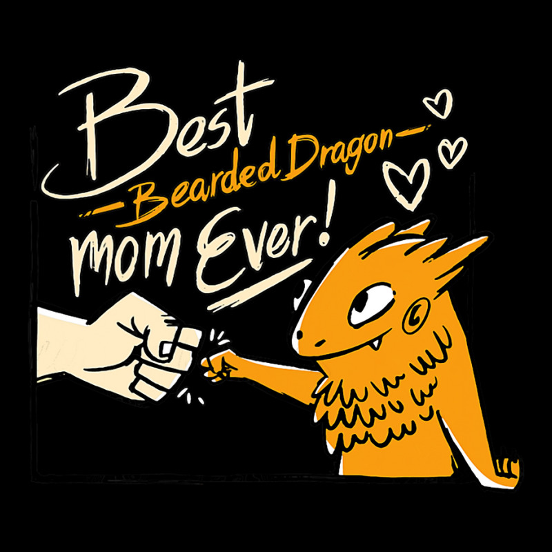 Womens Best Bearded Dragon Mom Ever Cropped Hoodie by MELISSABISHOP | Artistshot