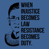 Notorious Rbg When Injustice Becomes Law Men's Polo Shirt | Artistshot