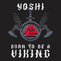 Yoshi   Born To Be A Viking   Personalized Tank Top T-shirt | Artistshot