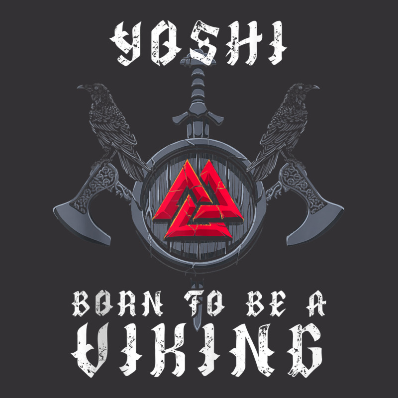 Yoshi   Born To Be A Viking   Personalized Tank Top Vintage Short | Artistshot