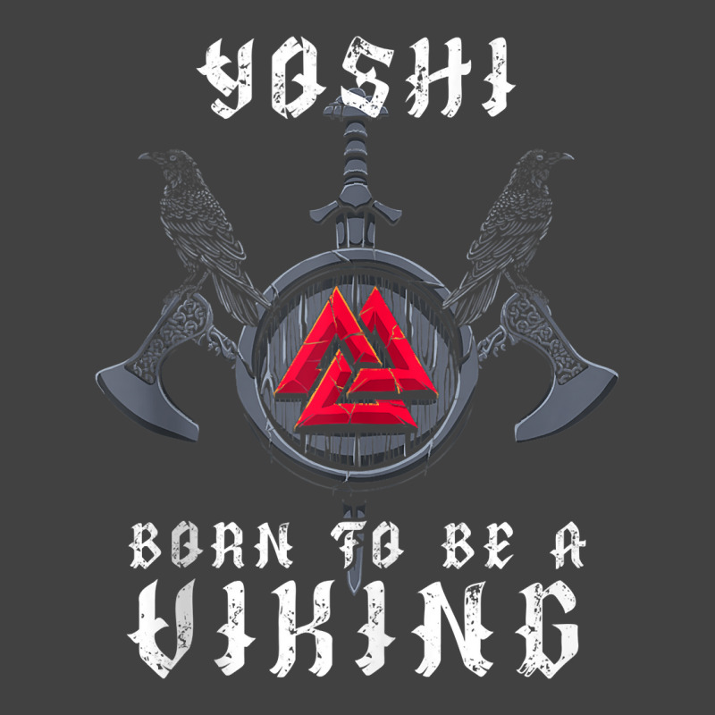 Yoshi   Born To Be A Viking   Personalized Tank Top Vintage T-shirt | Artistshot