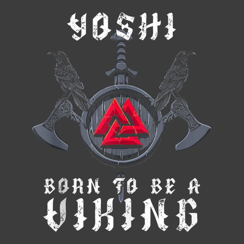 Yoshi   Born To Be A Viking   Personalized Tank Top Men's Polo Shirt | Artistshot