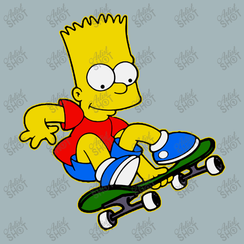 Funny Simpson, Skater Unisex Sherpa-Lined Denim Jacket by Brownbubbles | Artistshot