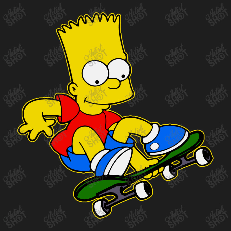 Funny Simpson, Skater Classic T-shirt by Brownbubbles | Artistshot