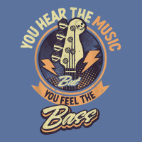 You Hear The Music But You Feel The Bass Guitar Player T Shirt Lightweight Hoodie | Artistshot