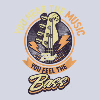 You Hear The Music But You Feel The Bass Guitar Player T Shirt Fleece Short | Artistshot