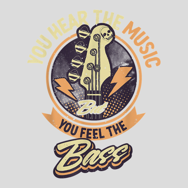 You Hear The Music But You Feel The Bass Guitar Player T Shirt Men's Polo Shirt | Artistshot