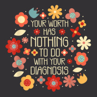 Your Worth Has Nothing To Do With Your Diagnosis, Brain T Shirt Vintage Short | Artistshot