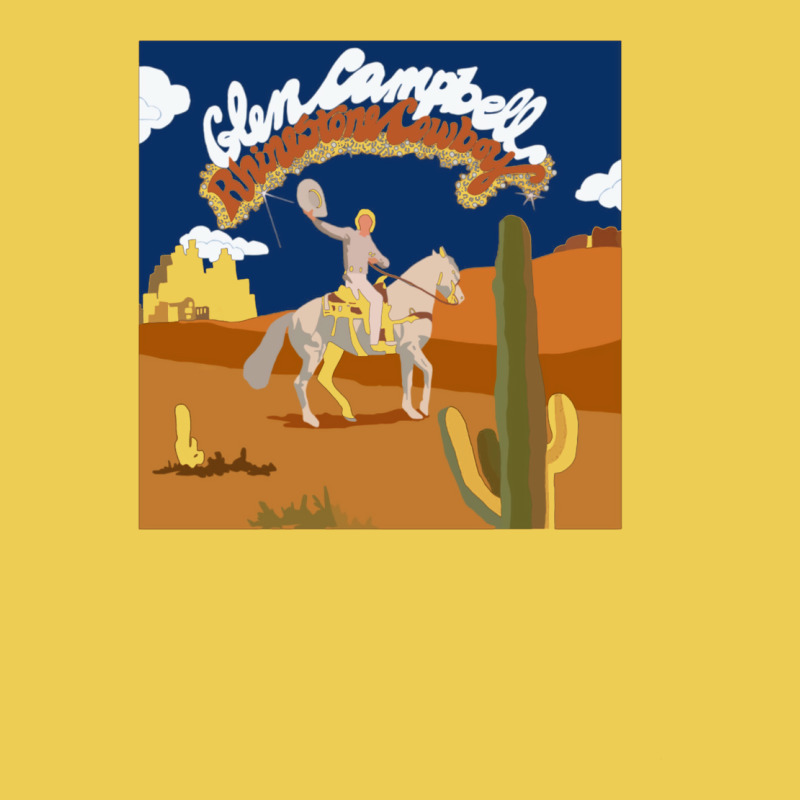 Rhinestone Cowboy Album 1 Rectangle Patch | Artistshot