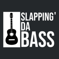 Slapping Da Bass Funny Cool Guitar Music Lover Crewneck Sweatshirt | Artistshot