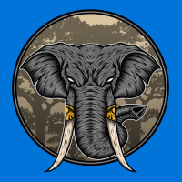 Wild Elephant Vector Graphic T-shirt | Artistshot