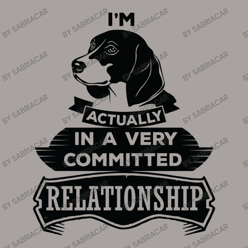 I Am Beagle Actually In A Very Commited Relationship Racerback Tank by SabriAcar | Artistshot