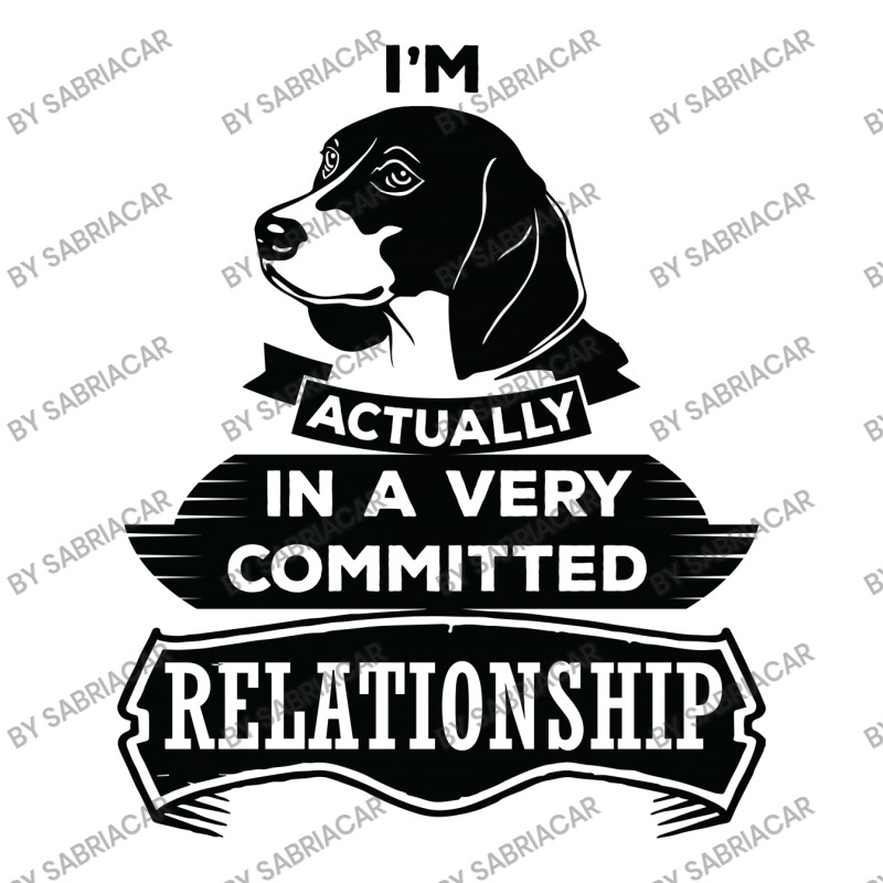 I Am Beagle Actually In A Very Commited Relationship Crop Top by SabriAcar | Artistshot