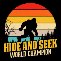 Bigfoot T  Shirt Retro Bigfoot Hide & Seek World Champion 3 Pocket T-shirt | Artistshot