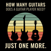 Funny Design How Many Guitars Does A Guitar Player Need Just One More  Pocket T-shirt | Artistshot