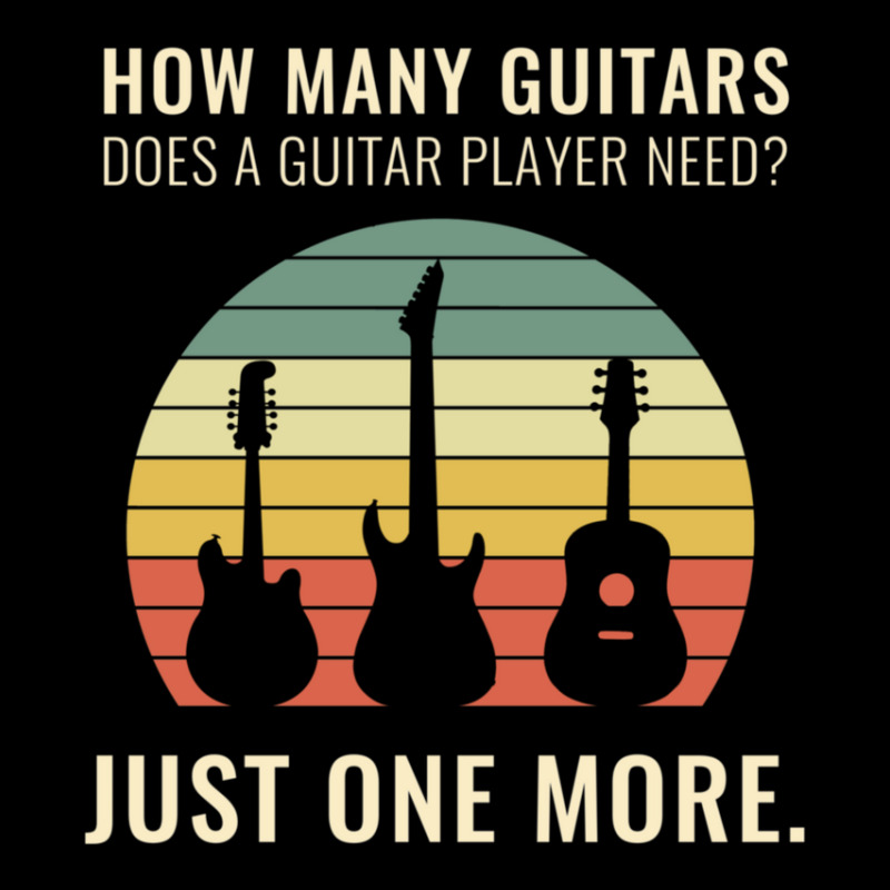 Funny Design How Many Guitars Does A Guitar Player Need Just One More  Pocket T-shirt | Artistshot