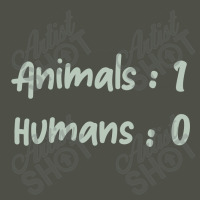 Animals Vs Humans Fleece Short | Artistshot