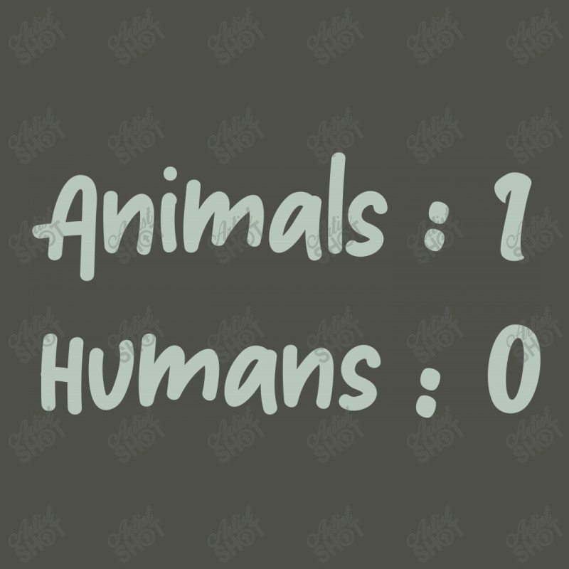 Animals Vs Humans Fleece Short | Artistshot