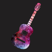 Galaxy Guitar Vector T-shirt | Artistshot