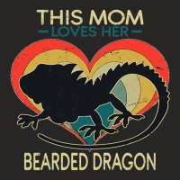 Womens Funny Bearded Dragon Lover Graphic Women Moms Bearded Dragon Ladies Fitted T-shirt | Artistshot