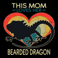 Womens Funny Bearded Dragon Lover Graphic Women Moms Bearded Dragon Cropped Sweater | Artistshot