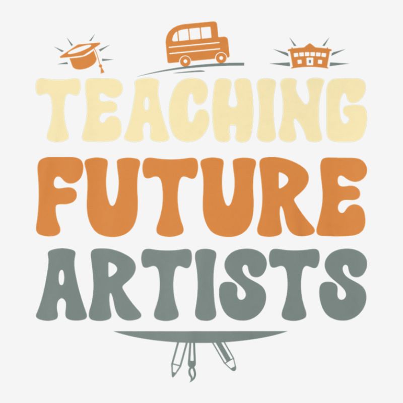 Teaching Future Artists Funny Art Teacher Students School Adjustable Cap by meshgubicsj | Artistshot