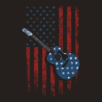 Guitar American Flag Tank Top | Artistshot