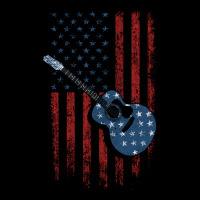 Guitar American Flag Lightweight Hoodie | Artistshot