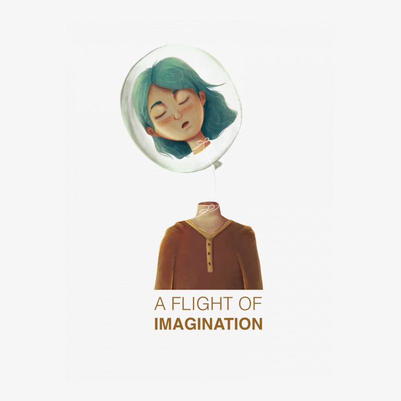 A Flight Of Imagination Ladies Fitted T-Shirt by Noor.9 | Artistshot