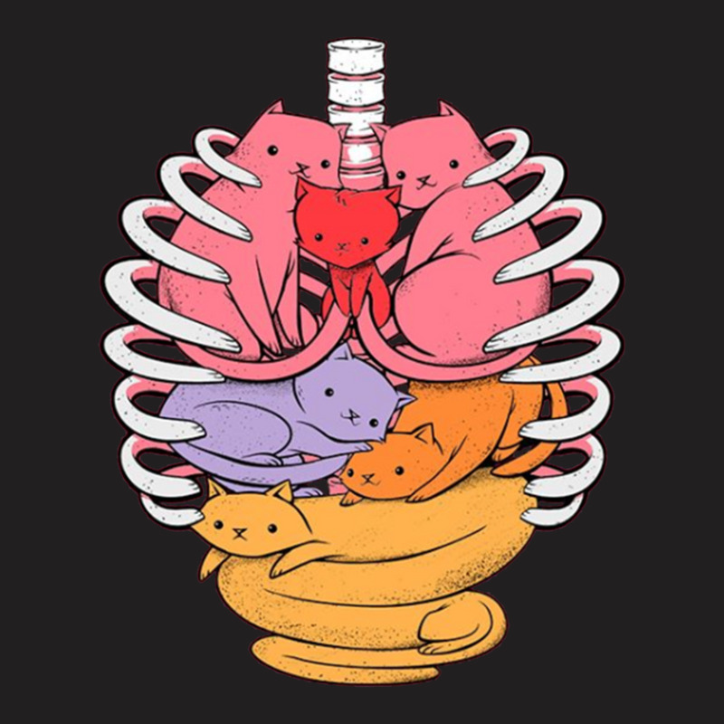 Organs Made Out Of Cats T-Shirt by JamesLong | Artistshot