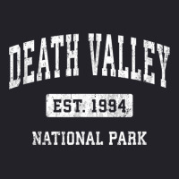 Death Valley Vintage National Park Sports Design T Shirt Unisex Sherpa-lined Denim Jacket | Artistshot